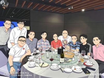 主人与朋友的飯局